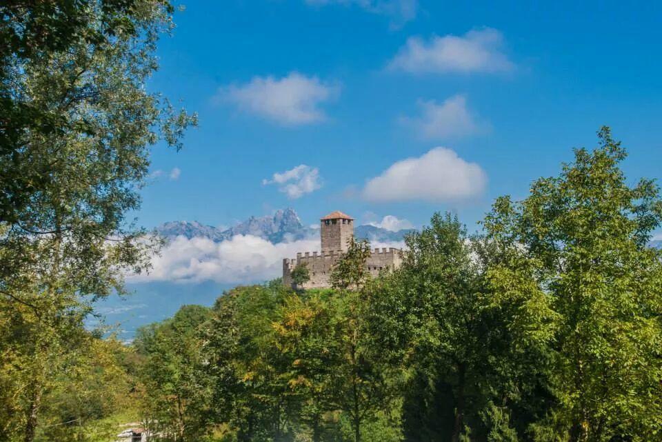 Trichiana Agriturismo Casteldardoゲストハウス エクステリア 写真